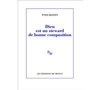 Dieu est un stewart de bonne composition - Yves Ravey - Minuit - broché - Roman