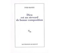 Dieu est un stewart de bonne composition