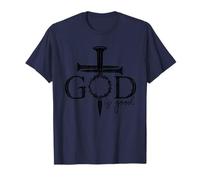 Dieu est Une Bonne Foi chrétienne - Verset de la Bible Croix Religieuse T-Shirt
