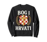 Dieu et croate - dictons croates chrétiens Sweatshirt