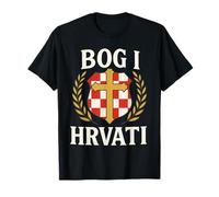 Dieu et croate - dictons croates chrétiens T-Shirt