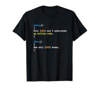 Dieu et Moi Avons Compris Mon Code écrit Codage T-Shirt Graphique avec Valeur