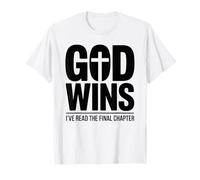 Dieu gagne. J'Ai lu Le dernier chapitre : Religious Motivation T-Shirt