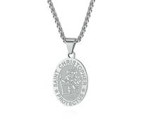 Dieu gardien Saint Michel Archange titane pendentif collier pour hommes et femmes pull chaîne cadeau de vacances