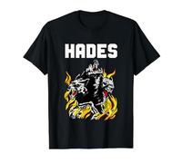 Dieu Grec Antique Hades souverain du Monde Souterrain Cerbère T-Shirt Graphique avec Valeur