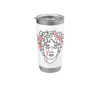 Dieu grec Dionysos Gobelet isotherme en acier inoxydable double paroi