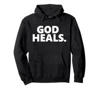Dieu guérit la Foi Religieuse Sweat à Capuche