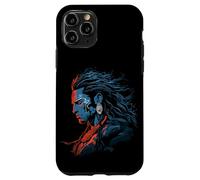 Dieu Hindou Shiva Anime Spiritual Fire Meditation Minimal Coque pour iPhone 11 Pro