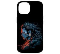 Dieu Hindou Shiva Anime Spiritual Fire Meditation Minimal Coque pour iPhone 14