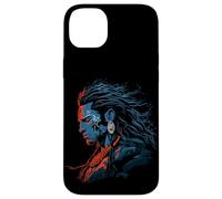 Dieu Hindou Shiva Anime Spiritual Fire Meditation Minimal Coque pour iPhone 14 Plus