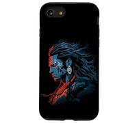 Dieu Hindou Shiva Anime Spiritual Fire Meditation Minimal Coque pour iPhone SE (2020) / 7/8