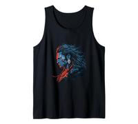 Dieu Hindou Shiva Anime Spiritual Fire Meditation Minimal Débardeur