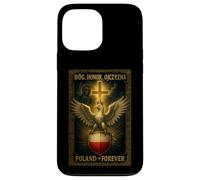 Dieu, Honneur, Patrie - Pologne Catholique Coque pour iPhone 13 Pro Max
