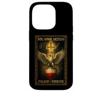 Dieu, Honneur, Patrie - Pologne Catholique Coque pour iPhone 14 Pro