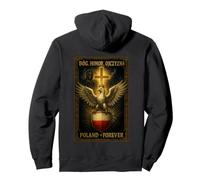 Dieu, Honneur, Patrie - Pologne Catholique Sweat à Capuche