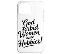 Dieu Interdit Aux Femmes D'avoir des Passe-Temps Café Coque pour iPhone 16 Pro Max