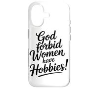 Dieu Interdit Aux Femmes D'avoir des Passe-Temps Café Coque pour iPhone 17