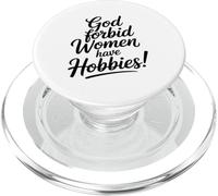 Dieu Interdit Aux Femmes D'avoir des Passe-Temps Café PopSockets PopGrip pour MagSafe