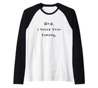 Dieu, J'Ai Confiance, Calendrier, Bible chrétienne, Encouragement à la Foi Manche Raglan