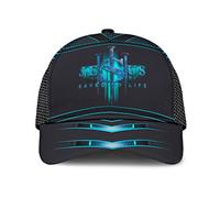 Dieu Jésus A Sauvé Ma Vie INOX Couleur Vert Style Unisexe Casquette-Hip Hop Anti-UV Strapback Cap Respirant Casquette De Baseball pour Golf Pêche Camping