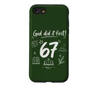 Dieu l'a Fait d'abord Genèse, Foi chrétienne, Verset 67 de la Bible Coque pour iPhone SE (2020) / 7/8