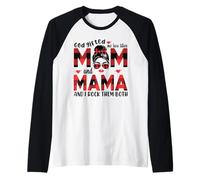 Dieu m'a donné deux titres : maman et mamie, fête des mères Manche Raglan