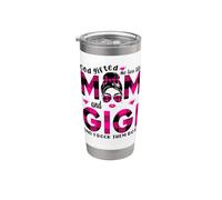 Dieu m'a donné les titres de maman et mamie pour la fête des mères Gigi Gobelet isotherme en acier inoxydable double paroi