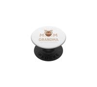 Dieu m'a Offert Deux titres : Maman et Grand-mère, Maman Noire, mélanine PopSockets PopGrip Adhésif