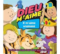 Dieu m'aime, il m'aime vraiment Mon livre de Jésus en tissu - Jacob Vium-Olesen - Le Seneve Eds - broché - Album éveil dès la naissance