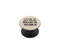 Dieu Merci, ÇA n'a Pas Marche ! PopSockets PopGrip Adhésif