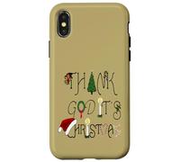 Dieu Merci, C'est Une Ironie Commerciale de Noël Coque pour iPhone X/XS
