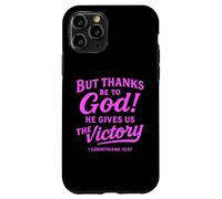 Dieu Merci Corinthiens Verse de la Bible Foi Écriture Prière Coque pour iPhone 11 Pro