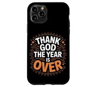 Dieu merci, l'année est terminée, réveillon du Nouvel An Coque pour iPhone 11 Pro