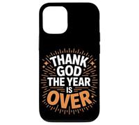 Dieu merci, l'année est terminée, réveillon du Nouvel An Coque pour iPhone 12/12 Pro