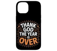 Dieu merci, l'année est terminée, réveillon du Nouvel An Coque pour iPhone 14