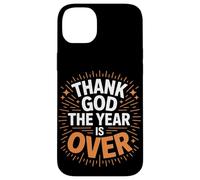 Dieu merci, l'année est terminée, réveillon du Nouvel An Coque pour iPhone 14 Plus