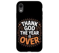 Dieu merci, l'année est terminée, réveillon du Nouvel An Coque pour iPhone XR