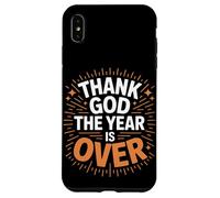 Dieu merci, l'année est terminée, réveillon du Nouvel An Coque pour iPhone XS Max