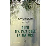 Dieu N'a Pas Créé La Nature - Ecologie Et Judaïsme