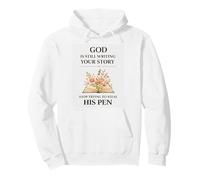 Dieu n'a Pas Encore Fini La Foi surmonte la Peur, C'est Toujours la Bible Qui envoie de l'espoir Sweat à Capuche