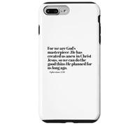 Dieu ne déçoit jamais la Foi chrétienne en Jésus-Christ Coque pour iPhone 7 Plus/8 Plus