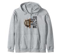 Dieu ne Joue Pas avec Moi, Jésus, Foi chrétienne, croyant Sweat à Capuche