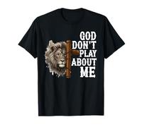 Dieu ne Joue Pas avec Moi, Jésus, Foi chrétienne, croyant T-Shirt