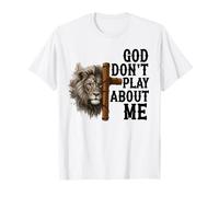 Dieu ne Joue Pas avec Moi, Jésus, Foi chrétienne, croyant T-Shirt
