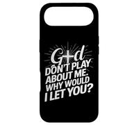 Dieu ne Joue Pas avec Moi, Pourquoi Te laisserais-Je Faith Cross ? Coque pour iPhone Air