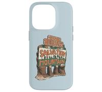 Dieu ne Manque jamais à Salvation Mountain Love Art Coque pour iPhone 14 Pro