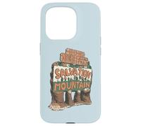 Dieu ne Manque jamais à Salvation Mountain Love Art Coque pour iPhone 15 Pro