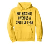Dieu ne Nous a Pas donné Un Esprit de Peur 2 Timothy 1:7 Bible Sweat à Capuche
