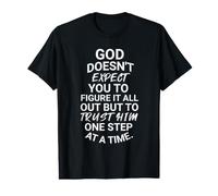 Dieu ne s'attend Pas à ce Que Vous compreniez Tout Cela Christian Apparel T-Shirt Graphique avec Valeur
