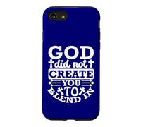 Dieu ne Vous a Pas créé pour Vous Fondre dans la Foi chrétienne Coque pour iPhone SE (2020) / 7/8